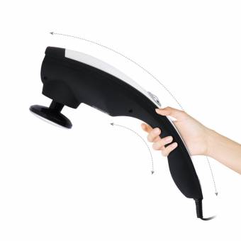 NURSAL Masajeador eléctrico de mano portátil con 6 Cabezales Intercambiables, Función de calor y ajuste de velocidad para Relajar los Músculos, aliviar los dolor, estrés, rigidez y fatiga en el cuello