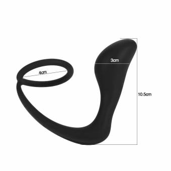 Anself - Masajeador de próstata de orgasmo de silicona,butt olug anal anillo de sexo masculino para demora,juguete erótica para hombres. Envíos a Ávila