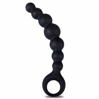 Utimi Bolas Anales de Silicona con Anillo O de Tirón Masturbador Sexo Juguete Unisexo. Envíos a Álava