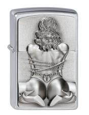 Zippo 2002549 Nr. 200 Bondage Girl - Mechero con relieve. Envíos a Madrid