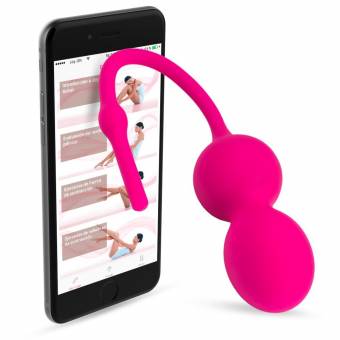 Ejercitador suelo pélvico Kegel con App - Bolas Chinas terapéuticas para mujer con ejercicios para tonificar diseñadas por médicos y especialistas. Recupera tu salud pélvica con Joy On Kehel. En