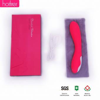 Vagina Vibrador Masajeador Hotfirer Silicona Penes G-Punto Estimulación 10 Frecuencias Impermeable Mujer Juguetes Sexuales Vagina y Clitoris Vibrante Vibrador (Rojo). Envíos a Zaragoza