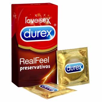 Durex Preservativos Real Feel 12 unidades. Envíos a Málaga