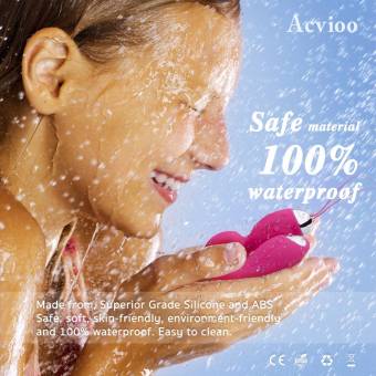ACVIOO Bolas Chinas del Suelo Pélvico Bolas Kegel Vaginal para Mujeres (Rosa Rojo). Envíos a Málaga