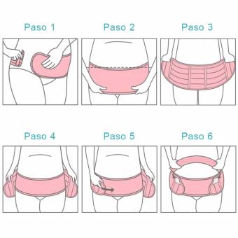 Rovtop Embarazo cinturón, Fajas de Embarazo ,soporte abdominal y lumbar para mujeres embarazadas, elástico, cómodo, para Abdomen 42-50 