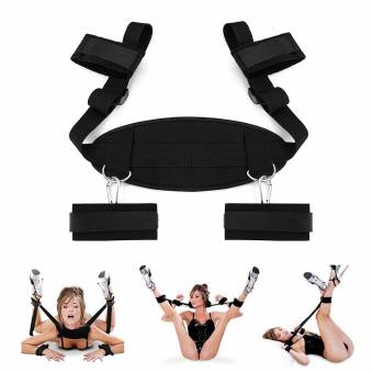 Juguetes SM Bondage Set Bondage BDSM SM camas servidumbre extremas con esposas y máscara de ojos para las parejas homosexuales. Envíos a Córdoba