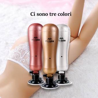 masturber Hombre realista sexymatye Masturbador silicona macho masturbazione Vagina realista con ventosa, 100% impermeable dorado. Envíos a Álava