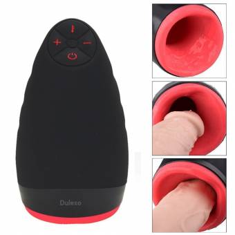 Dulexo Masturbadores Sex Hombre Copa Juguetes sexuales Función de calefacción Aspiración como boca con 6 modos de vibración y 3 niveles de intensidad Impermeable. Envíos a Burgos