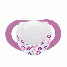 Chicco Physio Compact - Pack de 2 chupetes de látex/caucho para 6-16 meses, color rosa. Envíos a Madrid