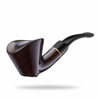 A.P. Donovan - El tabaco de pipa Conjunto hecho a mano (con tubos de acero inoxidable Soporte) - para filtros de 9 mm - Eben-madera - Mitnal. Envíos a Ávila