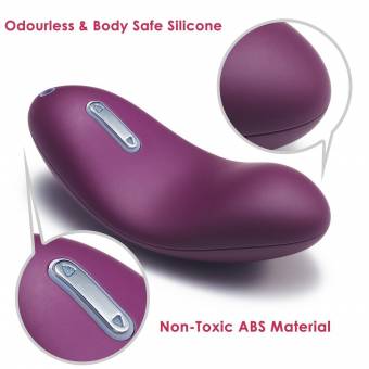 SVAKOM Mini Vibrador 5 Modos+Recargable Clítoris Estimulador Masajeador Consolador Recargable Para Mujer (Echo violeta). Envíos a Madrid