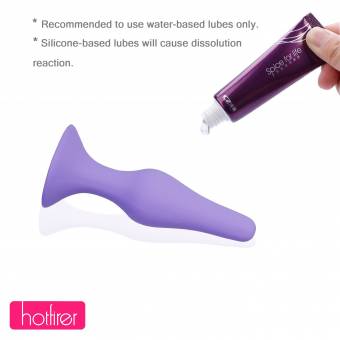 Plugs Anales Kit de Silicona Hotfirer Juguetes anales Masturbador Juguetes eróticos Para Mujeres y Hombres 4 Piezas (Púrpura). Envíos a Madrid