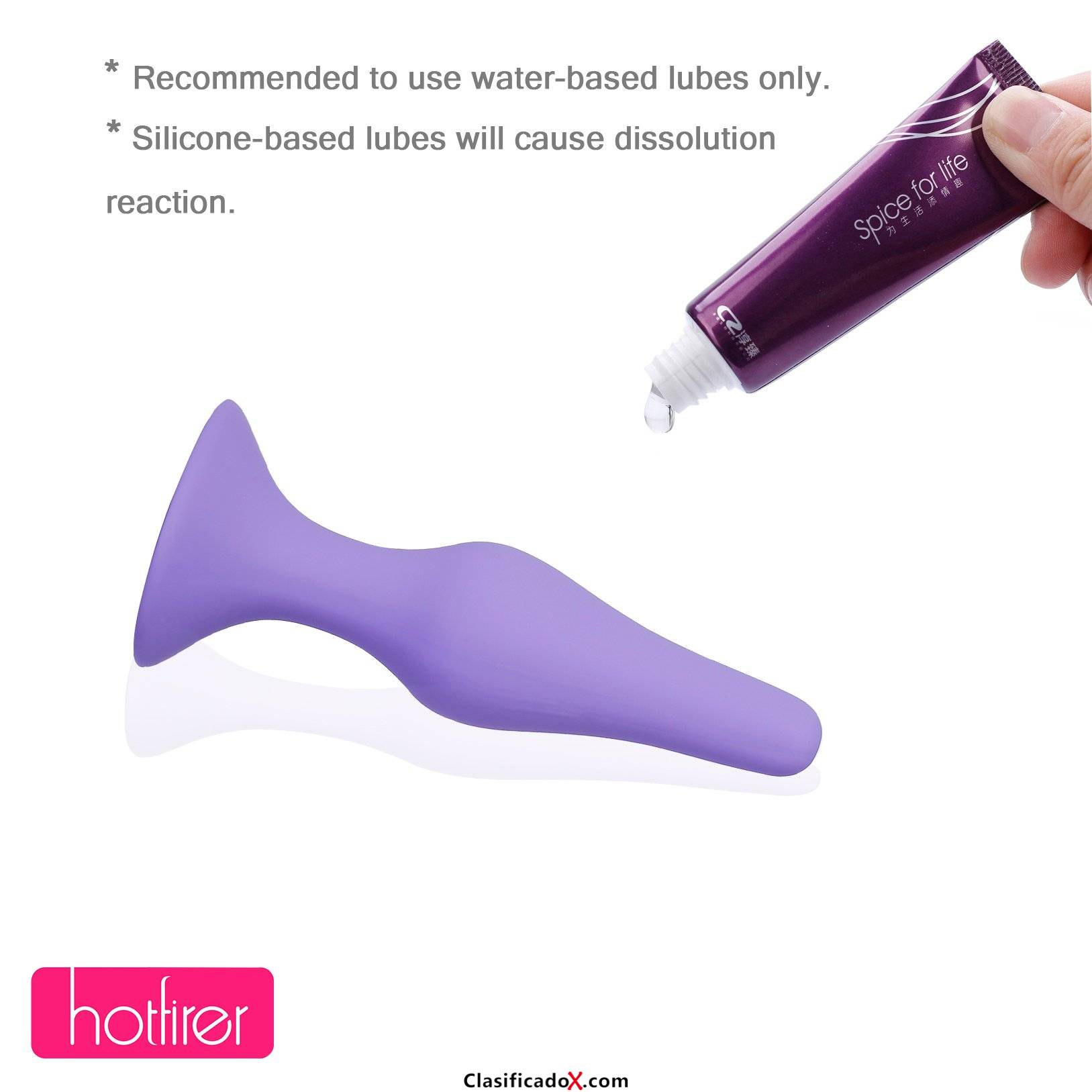 Plugs Anales Kit de Silicona Hotfirer Juguetes anales Masturbador Juguetes eróticos Para Mujeres y Hombres 4 Piezas (Púrpura). Envíos a Huelva