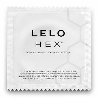 Lelo Hex Condones con Estructura Hexagonal Única - Pacquete de 3 x 12 Unidades. Envíos a Tarragona