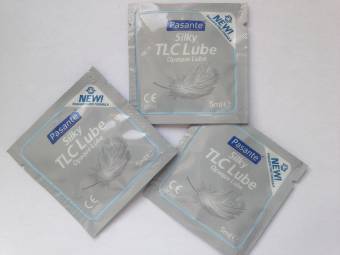 100 sobres de lubricante TLC Silk de Pasante, 5 ml. Envíos a Málaga