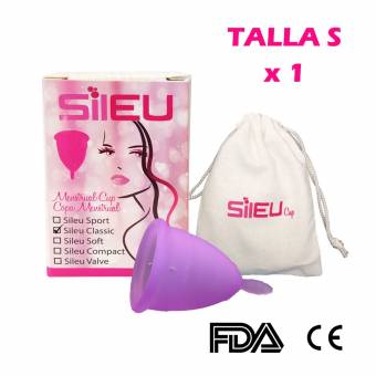 Copa menstrual Sileu Classic - Talla S - Mujeres que no han tenido hijos y/o están por debajo de los 25 años - 1 Unidad. Envíos a Málaga