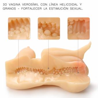 Masajeador, Louviva - Realístita, 9cm x 5.5cm x 19cm. Envíos a Cádiz