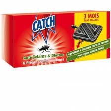 CATCH - Trampas de cucarachas, juego de 6 contaminadores contra cucarachas. Envíos a Illes Balears