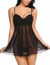 ADOME Sexy Lencería Body Una Pieza Halter Encaje con Manillas Picardías. Envíos a Almería
