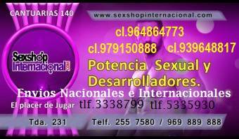Sex shop tienda erótica ofrece todo relacionada al invito sexuaL CL 964864773 TLF 01 3338799