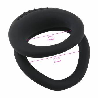 Dulexo cock rings anillo sexual , 2 pene anillos para una erección más fuerte y juguetes sexuales para retrasar la eyaculación para hombres. Envíos a Navarra