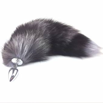 Rawdah Acero Inoxidable Anal Plug Fox Cola Butt Plug Anal Sexo Juguetes Anal Tail Plug. Envíos a Teruel
