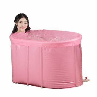 Bañera Bañera esponja adulta cubierta de aislamiento inferior inflable bañera de masaje de plástico plegable baño cubo bañera de baño Bañera Inflable. Envíos a Málaga