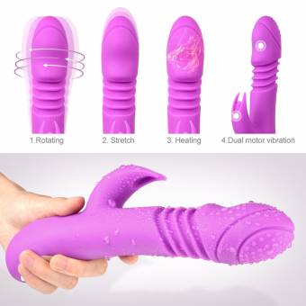 Vibrador Masajeador para Mujer Púrpura (Morado-auto). Envíos a Cádiz