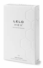HEX de LELO El condón rediseñado - Lujosos condones con estructura hexagonal única (12). Envíos a Pontevedra