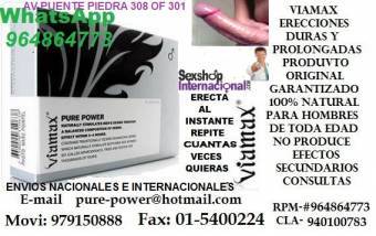 para hombres de 20 a 90 años ereccion rigida c/solo una capsulas para 48 horas c/su pareja cl 964864773 tlf 01 3338799