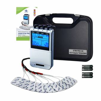 Electroestimulador profesional TENS EMS X9+ - para alivio del dolor, musculación y masaje - 4 canales - 45 programas - Aparato profesional para uso personal. Envíos a Valladolid