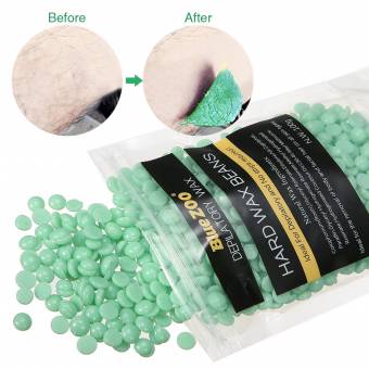 Cera La DepilacióN | DepilacióN De Frijoles De Hemos Wax | BINKBANGBANGDA Profesionales SóLido Paraffin Sin Dolor RáPido Eficaz EliminacióN De Pelo Uso úNico Frijoles Cuidado Personal 100 G (Ve