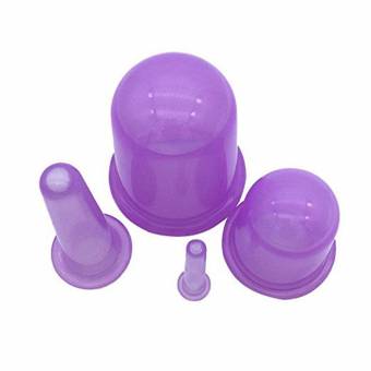 Natural Anti Celulitis vacío tazas Kit – PAWACA silicona facial antienvejecimiento terapia de masaje de cuerpo con copas de succión set con muselina bolsa de cordón para arrugas reducción ali