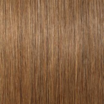 Extensiones de Cabello Natural Clip - Pelo Humano 100% Remy - Doble Weft - 8 Piezas 18 Clips(#6 Marrón claro 55cm-160g). Envíos a Ciudad Real