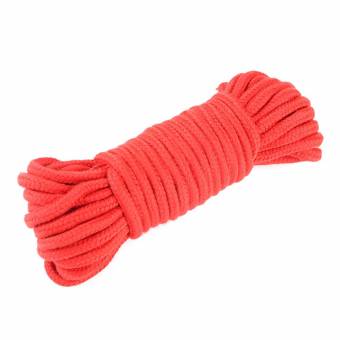 32 Pies 10M de alta calidad de seda Bondage Ultra suave torcido de cuerda de algodón Strap restricciones Kit para parejas (rojo). Envíos a Ciudad Real