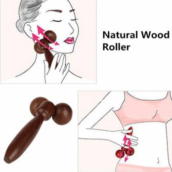 Rodillo Facial Masaje Adelgazante Ruedas Levantamiento Lifting Up Para El Cuerpo Del Pie Anti Arrugas Celulitis Doble Chin Tool Guasha,Brown. Envíos a Barcelona