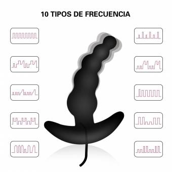 ZAMO Lisa Juguete Vi-bran-te con Mando de 10 Modos de Vi-bra-cion, Sistema Inteligente sin Hacer Ajustes de Modo Cada Vez, Motor Fuerte y Silicona Segura Juguete A-nal para Hombre y Pareja. Envíos a