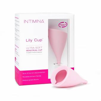 INTIMINA Lily Cup - Copa menstrual ultra-suave, Tamaño A. Envíos a Álava