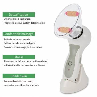 Masajeador de vacío anticelulítico para aumentar la masa mamaria, relajar los músculos y aliviar los dolor, adecuado para la mejilla brazo cintura muslo pierna cuello y hombros. Envíos a Lugo