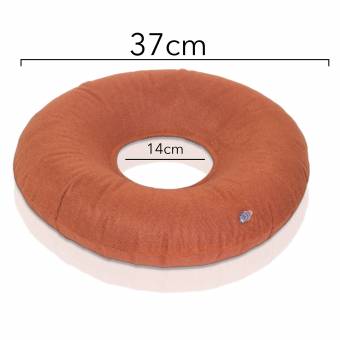 Takit C37 - Cojín Inflable Redondo 37cm - Confortable Almohada Médica Apta Para El Dolor Hemorroidal, Llagas De Cama, Coccidinia, Quiste Pilonidal, Dolor Perineal, Embarazo, Parto, Prostatitis Y Mu