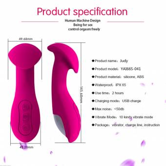 Masajeador Por Vibración- Recargable - Inalámbrico A Prueba De Agua - Mini Famale Vibrator S-Ex T-Oy.. Envíos a León