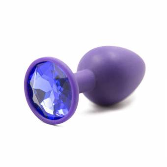 LHWY-Plug Anales Plug Anales Silicona Mujer Cristal PequeñO Plug Anales Principiante Consolador Juguete Sexual Hombre Y Mujer (Morado). Envíos a Teruel
