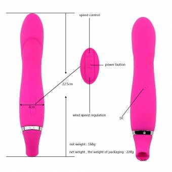 HONGREN Carga G-Punto Vibración AV Masaje Stick Hembra Mama-Chupar Masturbación Vibrador. Envíos a Valladolid