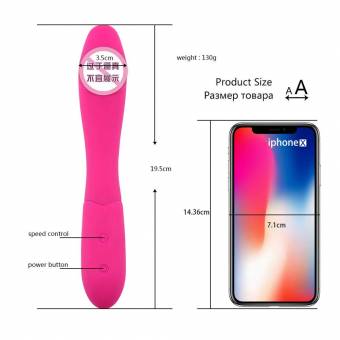 HONGREN G-Punto De Simulación De Vibración, AV Masaje Stick Femenino Masturbación Vibrador. Envíos a Valladolid