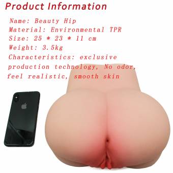Masturbador Masculino vaginal realista Hoyo doble Culo Caderas juguetes sex vaginal -masturbador hombre TPR Realístico Muñeca de la entidad muñeca del sexo. Envíos a Cádiz
