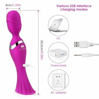 ASTER Vi-brador Silicona 23.5cm para relajar todo el cuerpo. Envíos a Jaén
