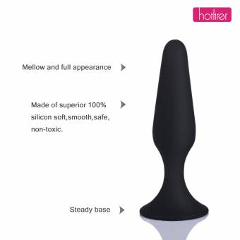 Plugs Anales Kit de Silicona Hotfirer Juguetes anales Masturbador Juguetes eróticos Para Mujeres y Hombres Sucker Anal Beads Sexo Silicona Enchufe Anal Kit, Suave y Cómodo, Agua Lubricantes 4 Pieza