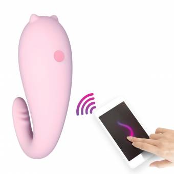 Sistalk Monster Pub Rosa Mr Devil - Bolas Chinas Huevo Vibrador - Estimulador G-Punto - 8 moda de vibracion material silicona comestible control a distancia en app conectado bluetooth …. Envíos a 
