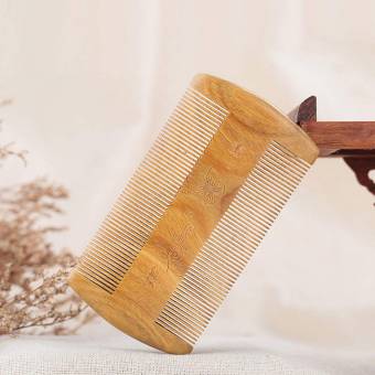 Peine Peine de Madera de sándalo con Peine de Barba de Madera Peine de Peinado. Envíos a Madrid