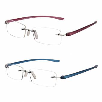 LianSan Gafas de Lectura Sin Montura Hombres de Moda Para Mujer Lectores Sin Marco 2 Paquetes L5017 pl-bu +1.50. Envíos a Barcelona